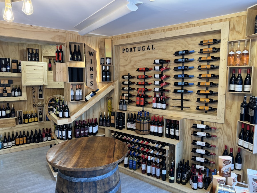 There is a large selection of wines on offer at Imperio in Ipswich